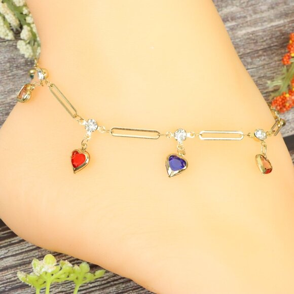 "Elegant Handmade Anklet – Delicate Jewelry for Women, MAR091445 - Picture 4 of 10